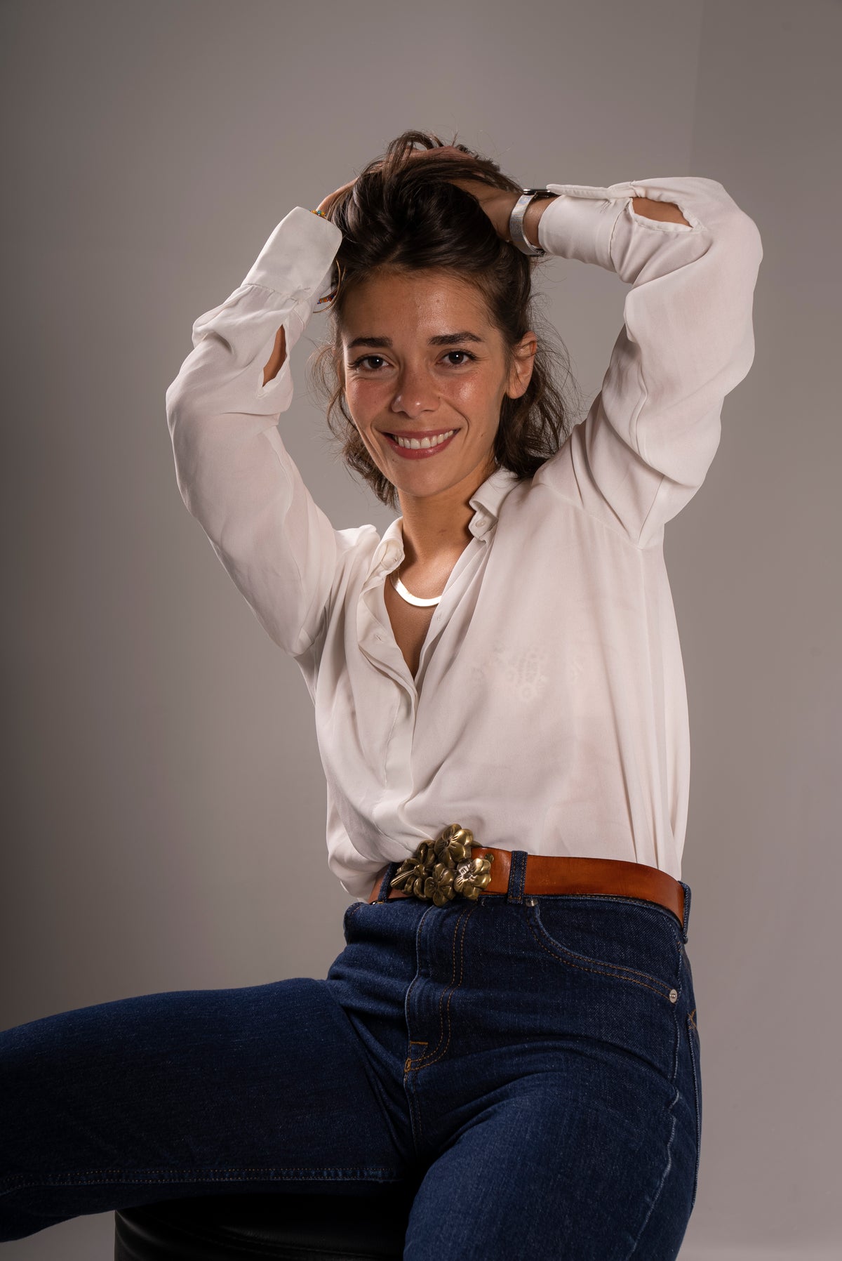 Syrine, fondatrice de Veyzu, souriante